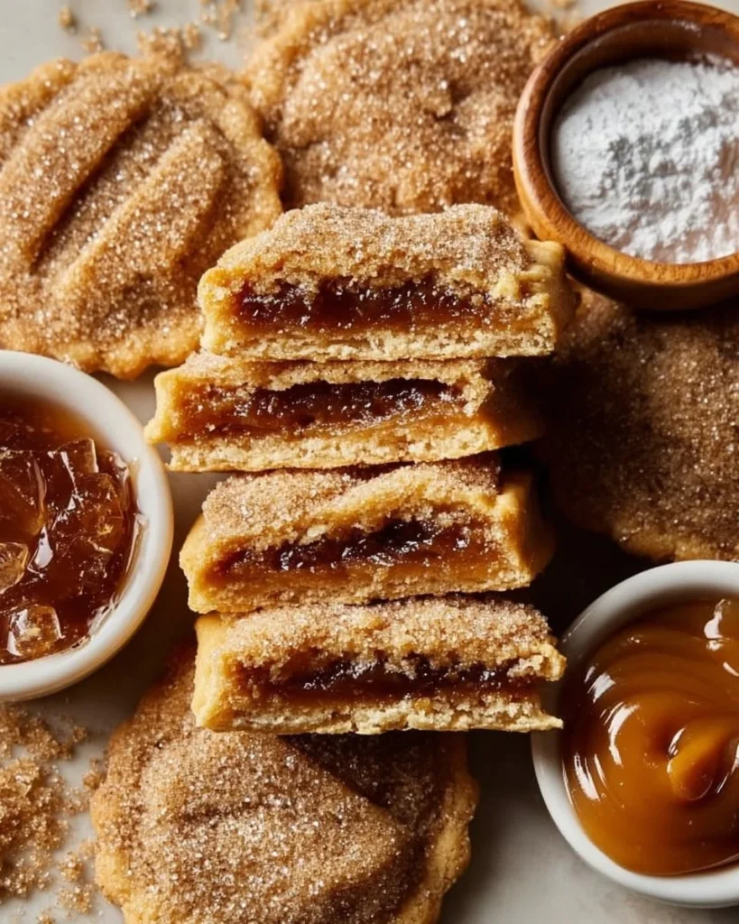 Freshly baked Brown Sugar Pop Tart Cookies on a cooling rack
