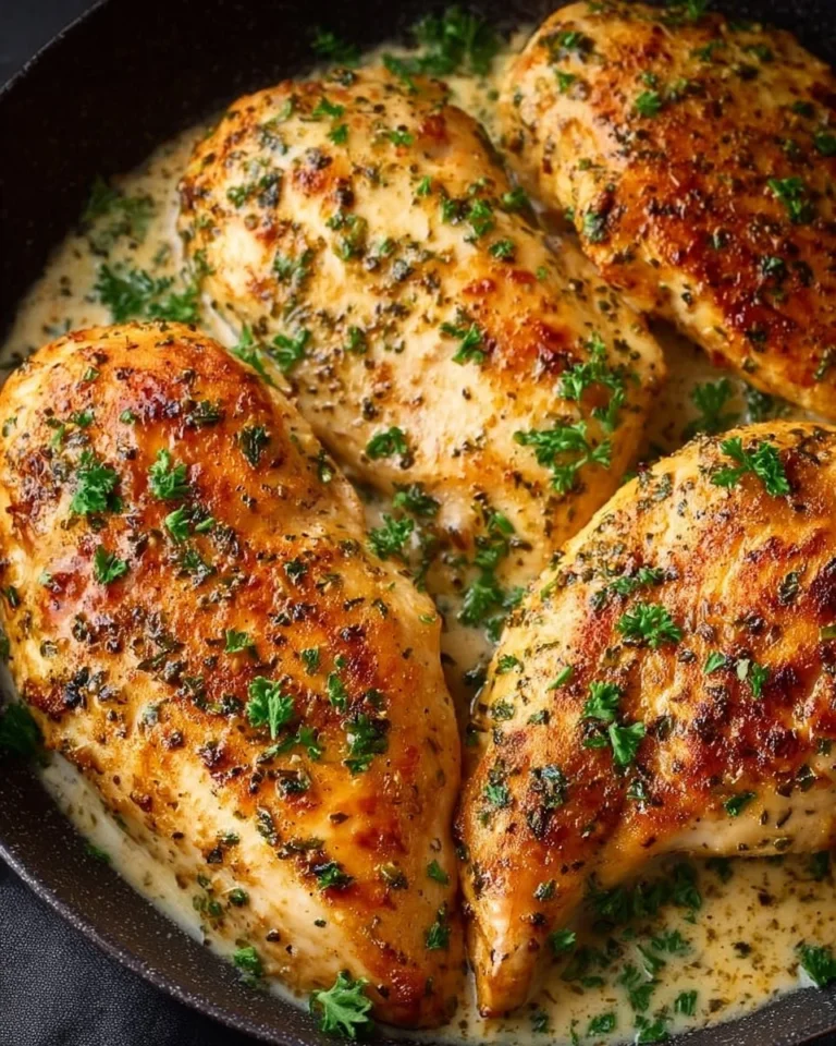 Ranch Chicken Crock Pot Recipe with tender chicken in creamy ranch sauce