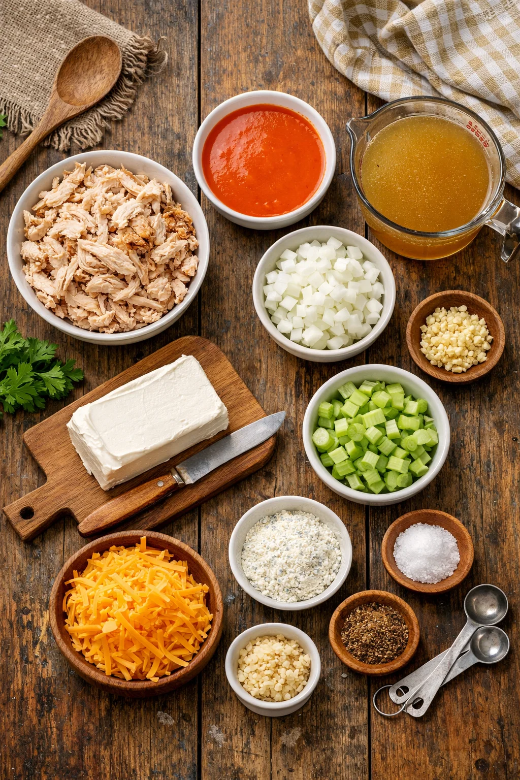 Buffalo Chicken Soup