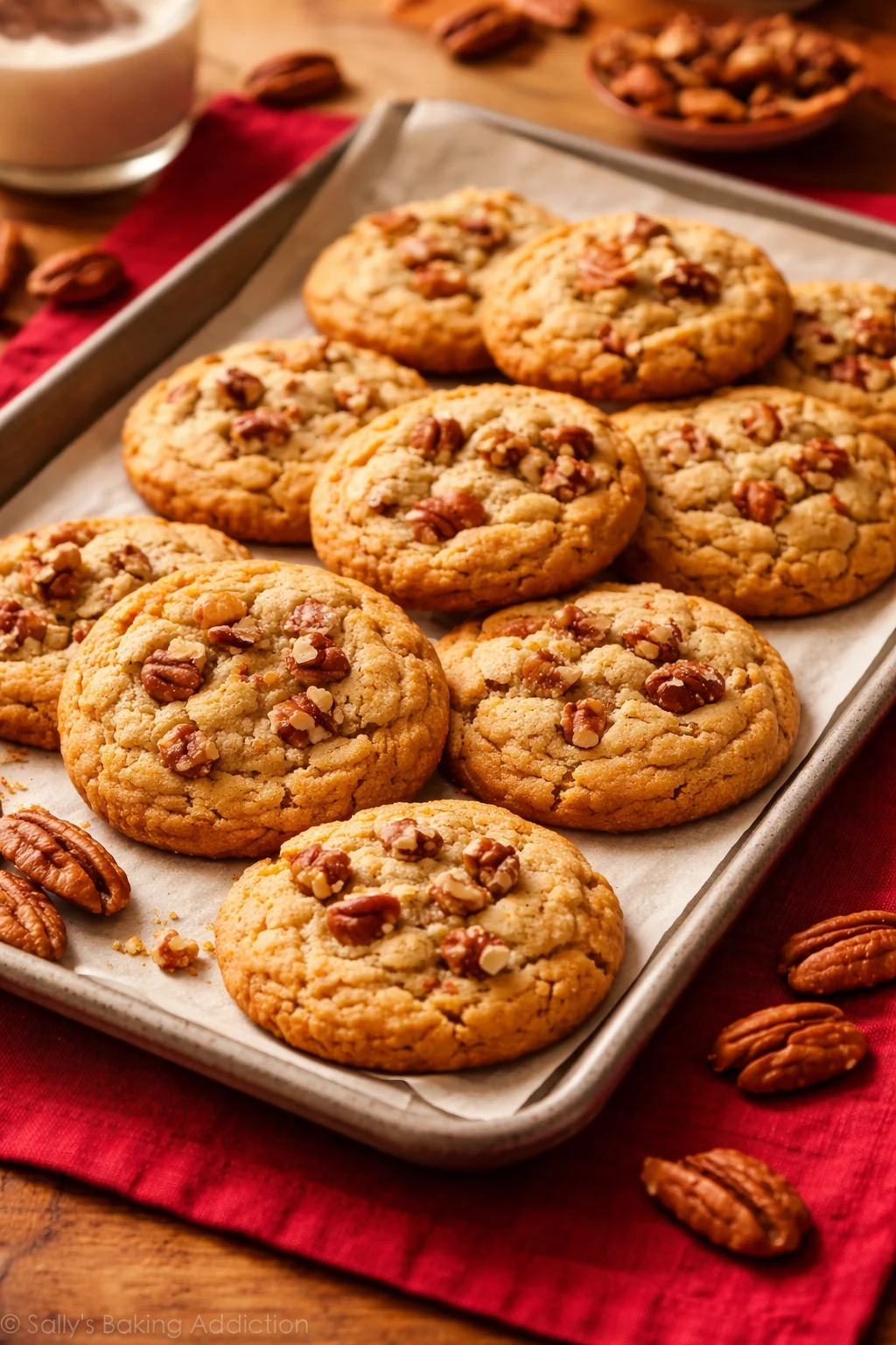 Butter Pecan Cookies