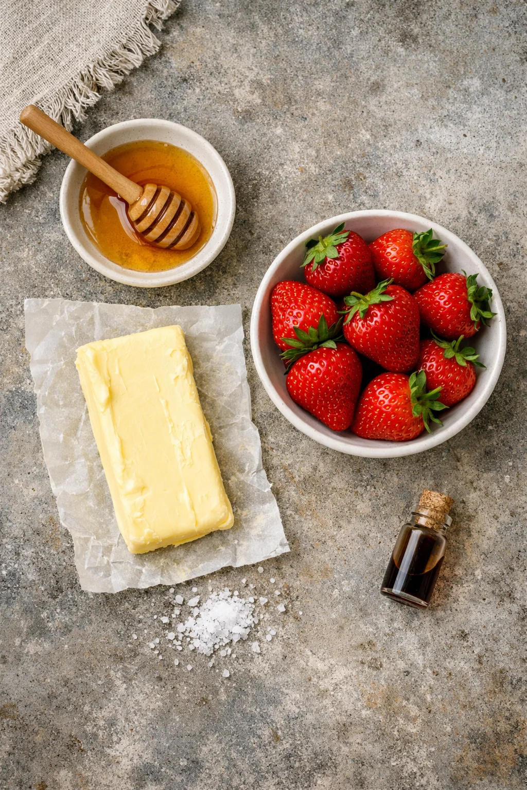 Buttery Strawberry Honey Scones