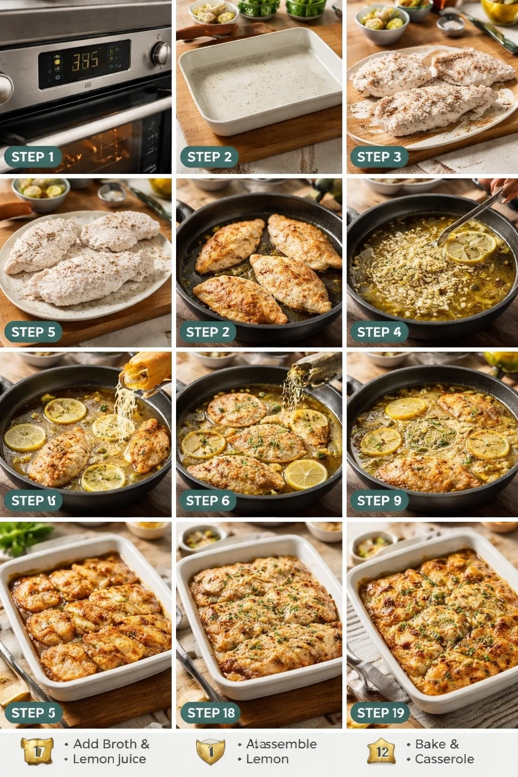 Chicken Piccata Casserole