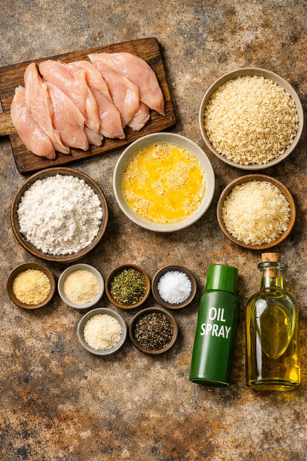 Crispy Air Fryer Chicken Cutlets