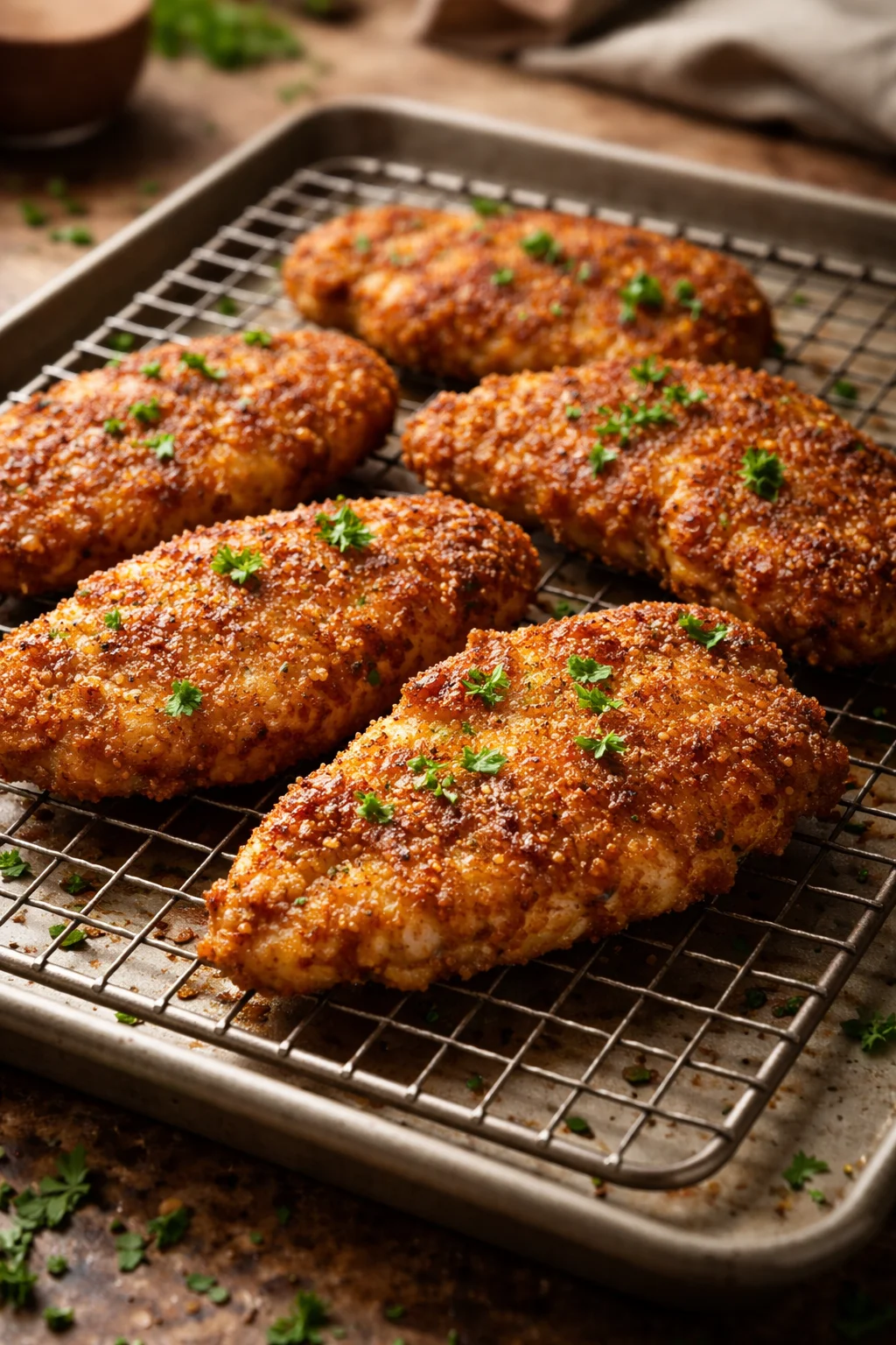 panko crusted chicken