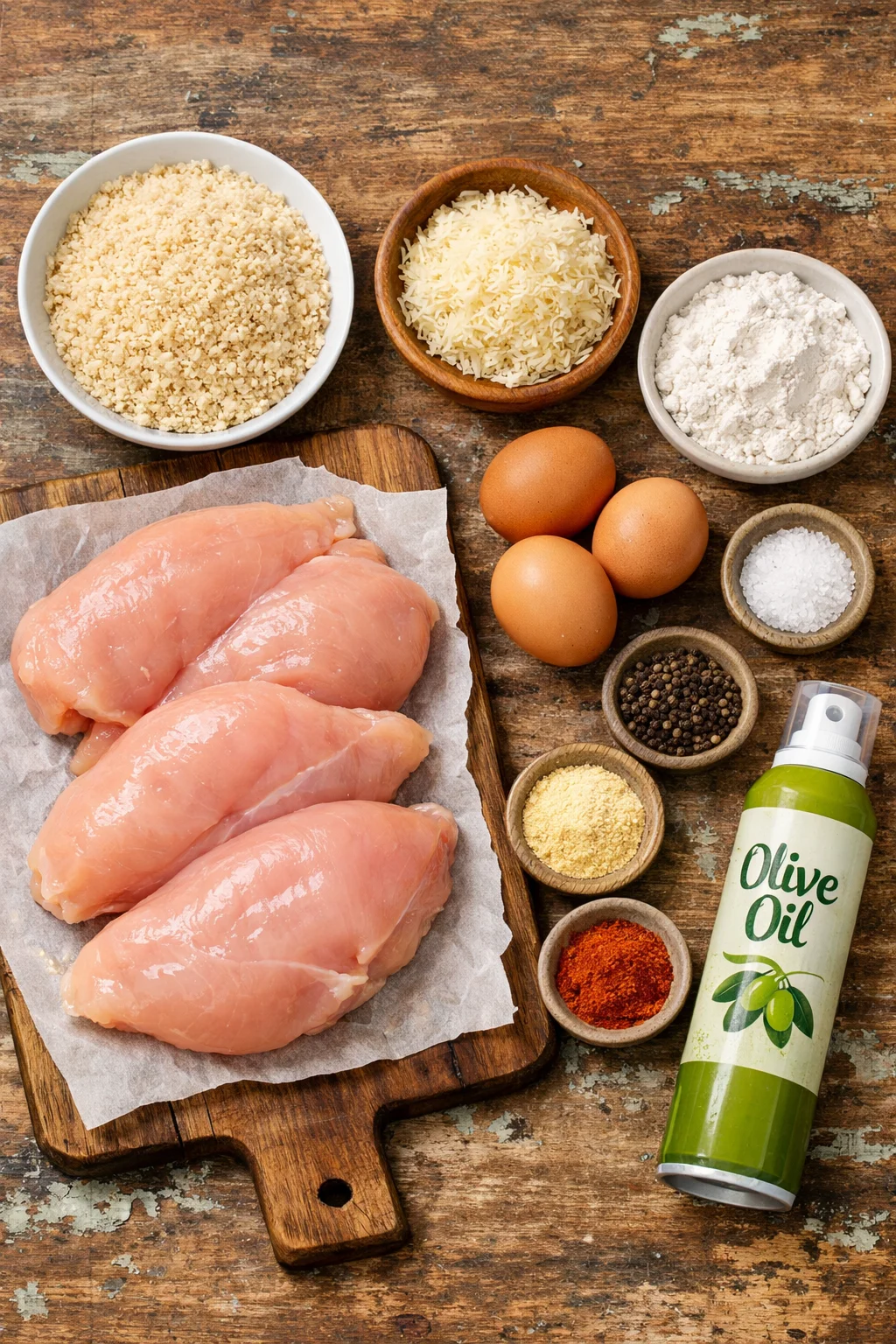 panko crusted chicken