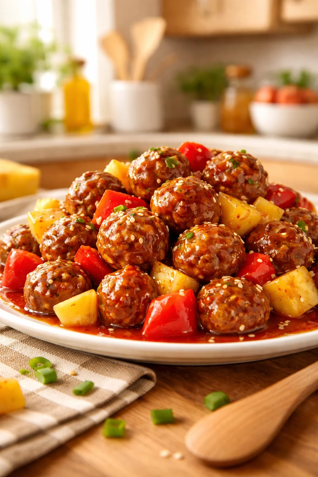 Easy Sweet and Sour Meatballs