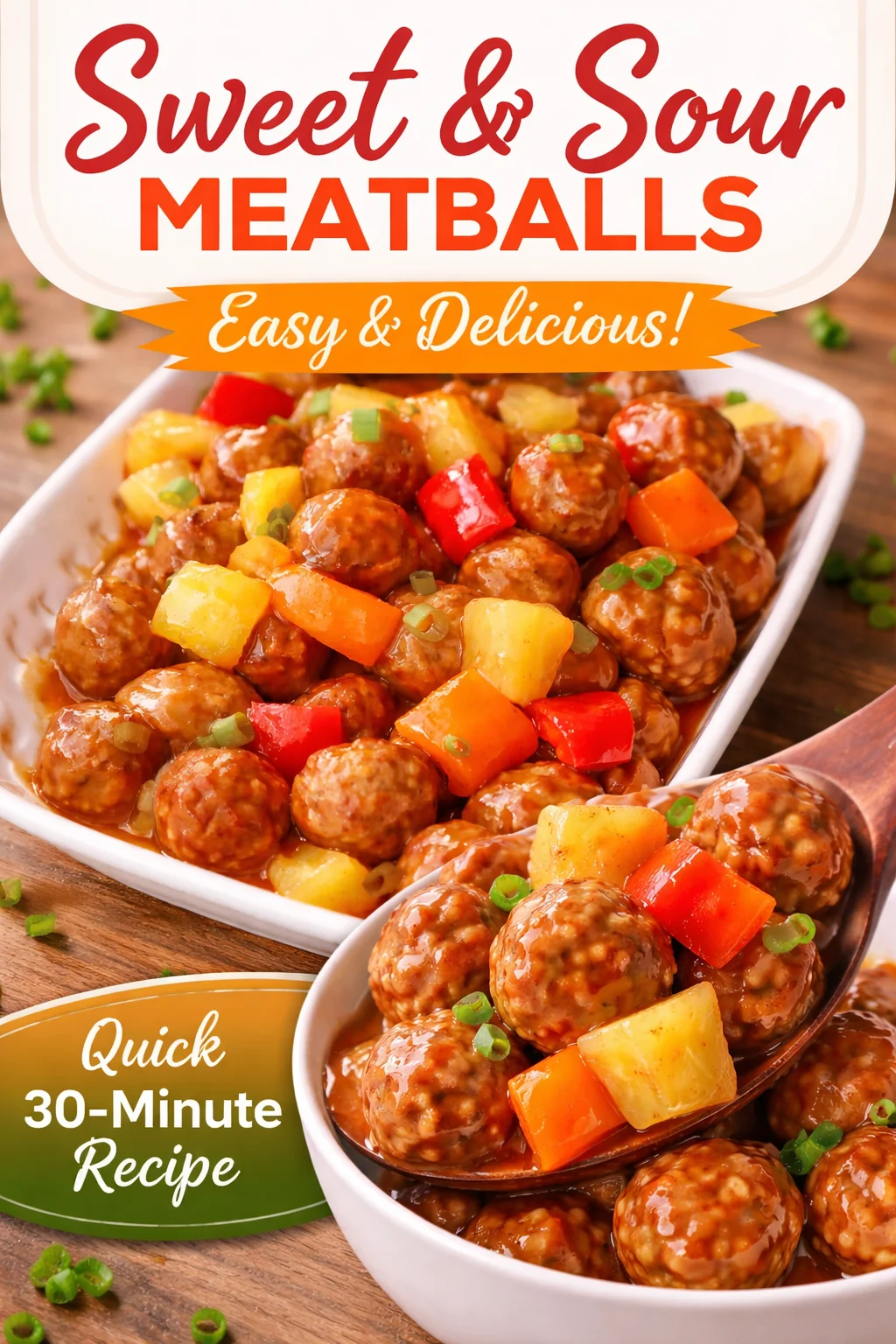 Easy Sweet and Sour Meatballs