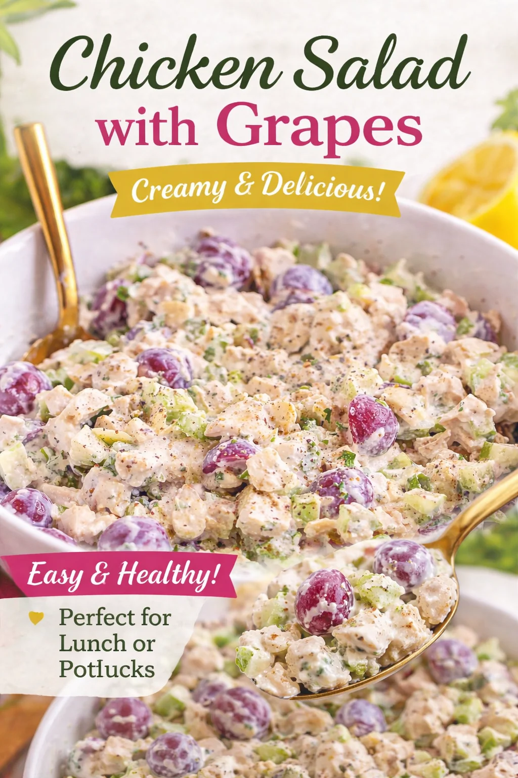 healthy chicken salad