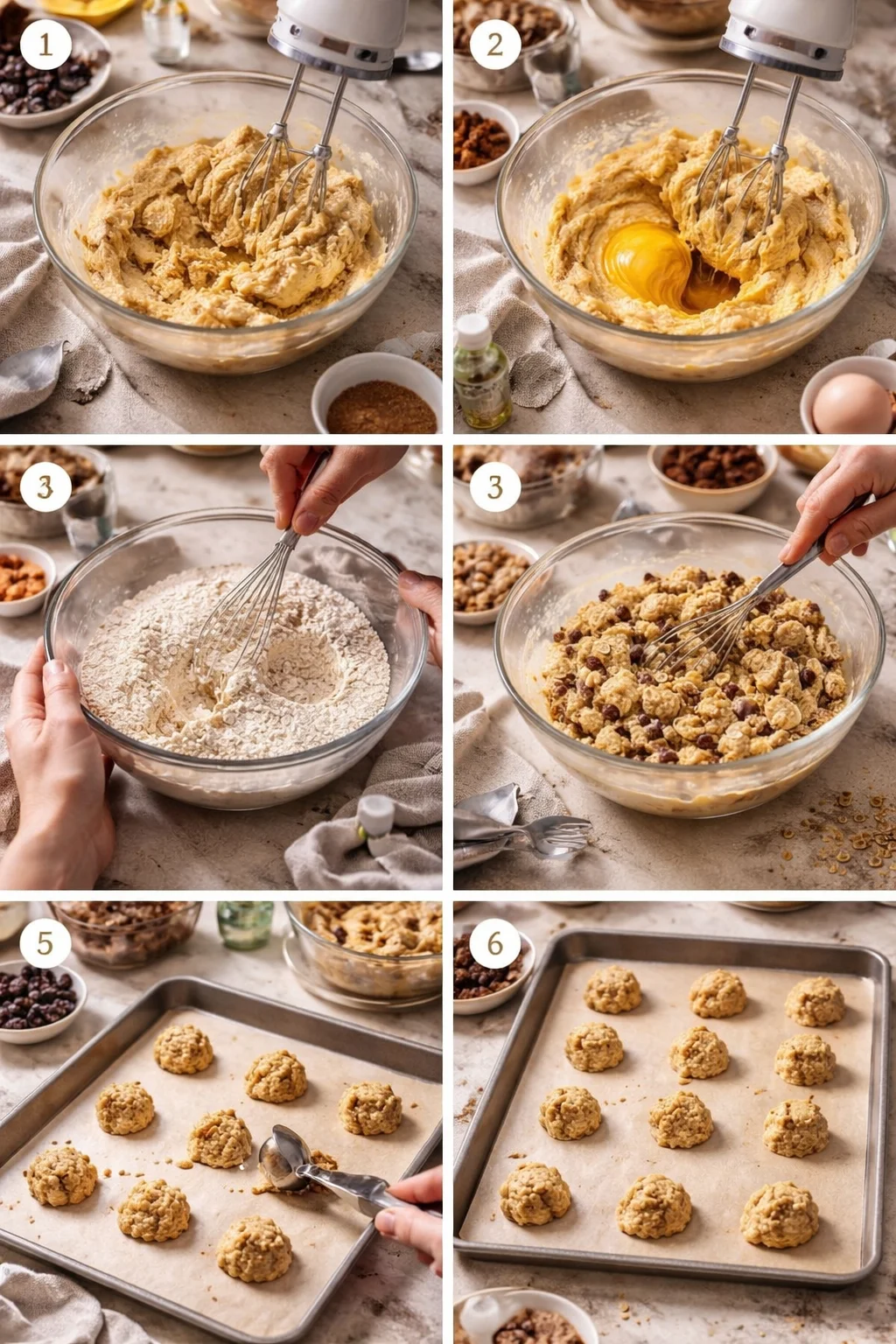 Golden Dairy Free Oatmeal Raisin Cookies