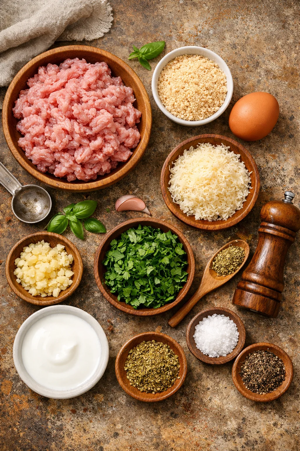 Herbed Ground Turkey Meatballs