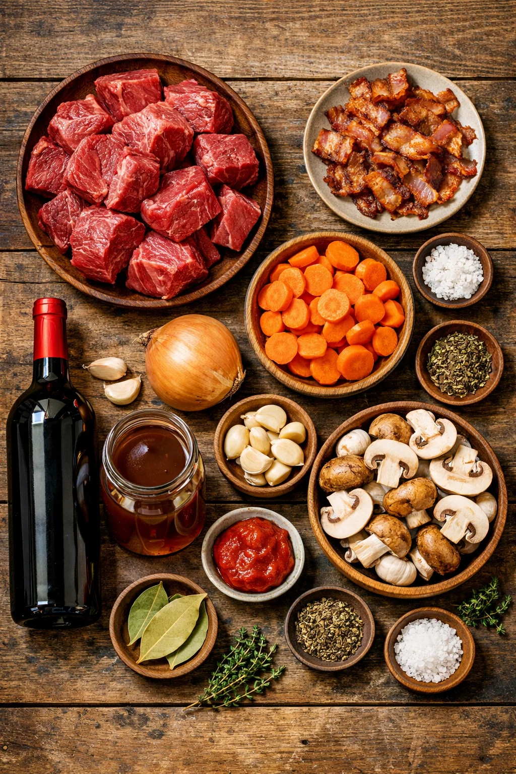 Slow Cooker Beef Bourguignon