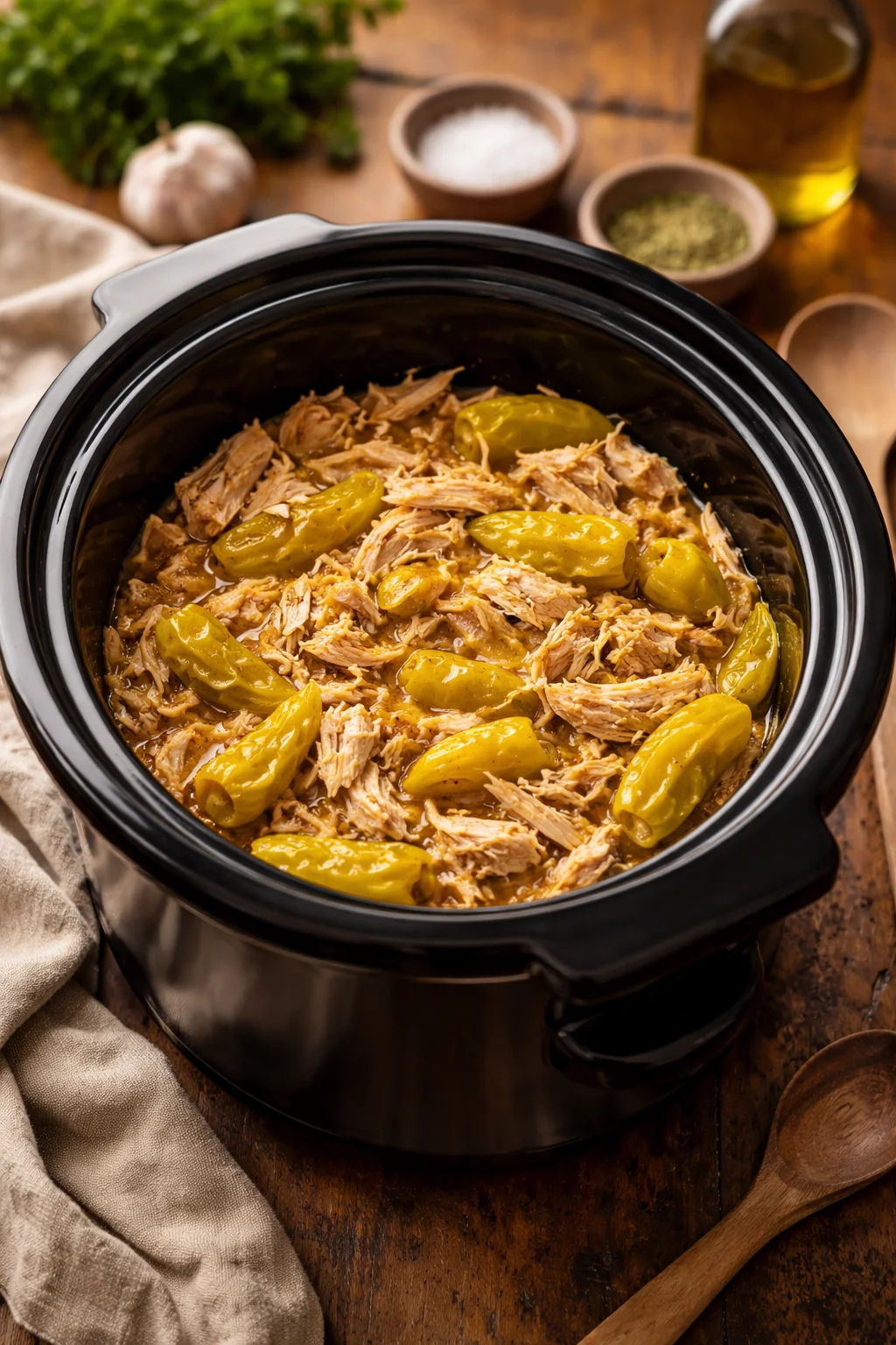 Crock Pot Mississippi Chicken
