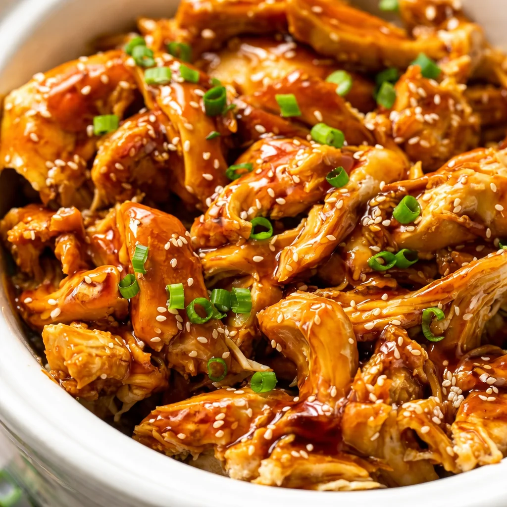 Dump and Go Crockpot Teriyaki Chicken with homemade sauce and vegetables.