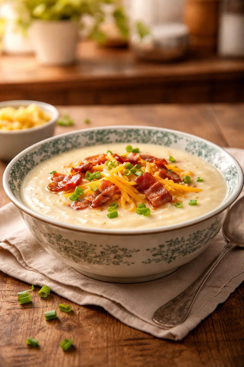 Easy Crockpot Potato Soup Recipe