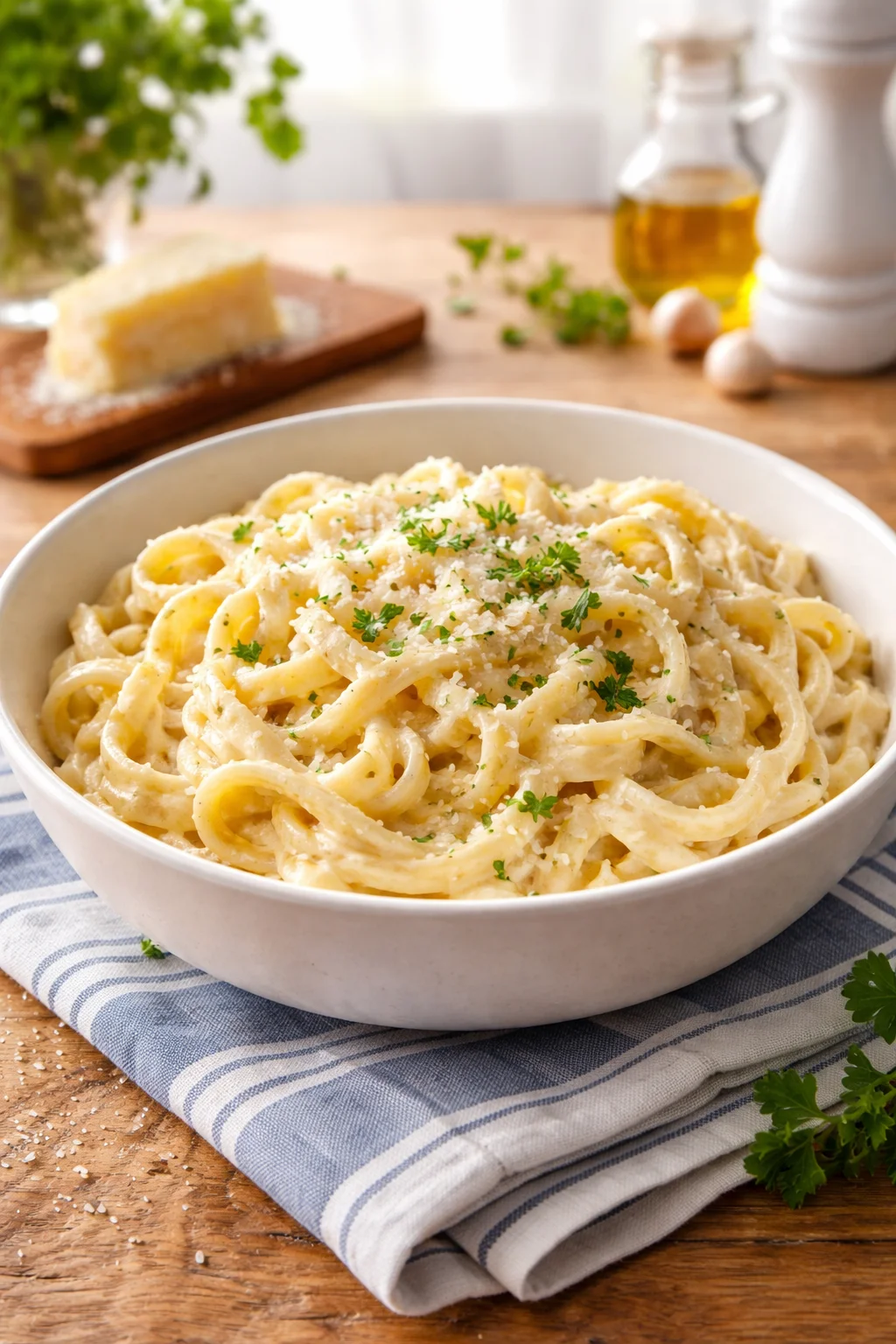 Fettuccine Alfredo