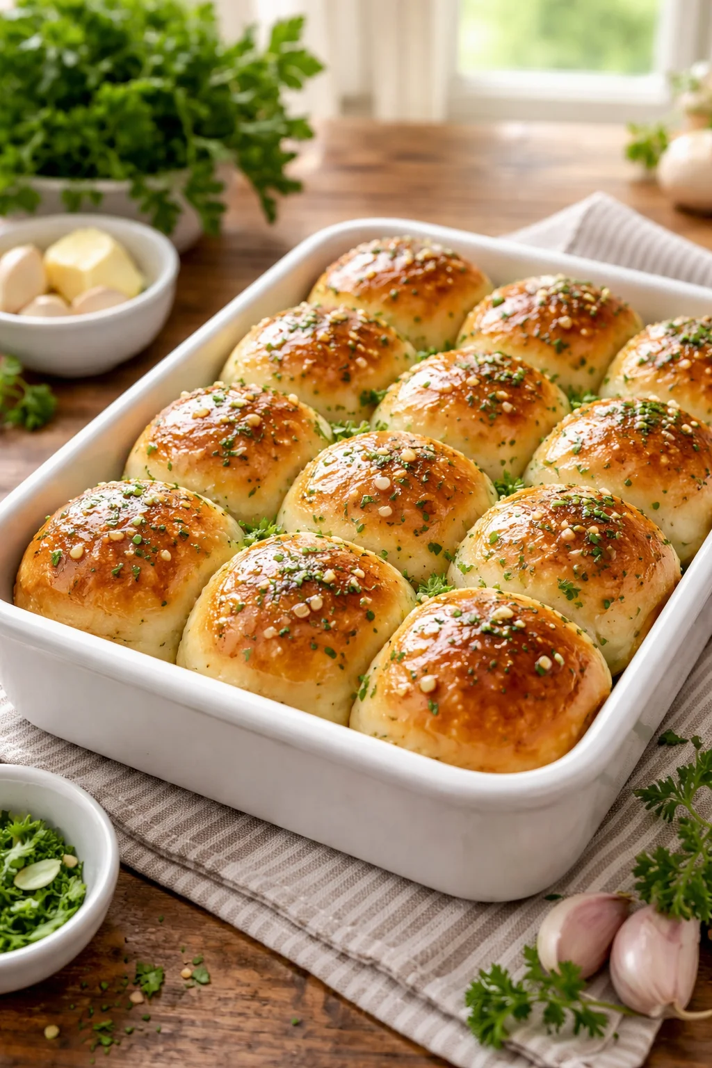 Garlic Butter Bread Rolls