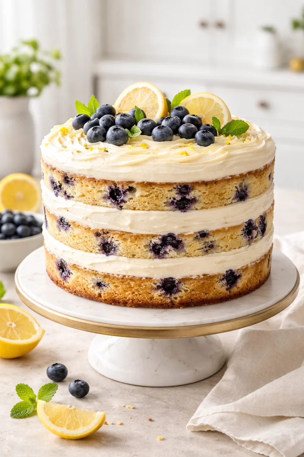 Lemon Blueberry Cake