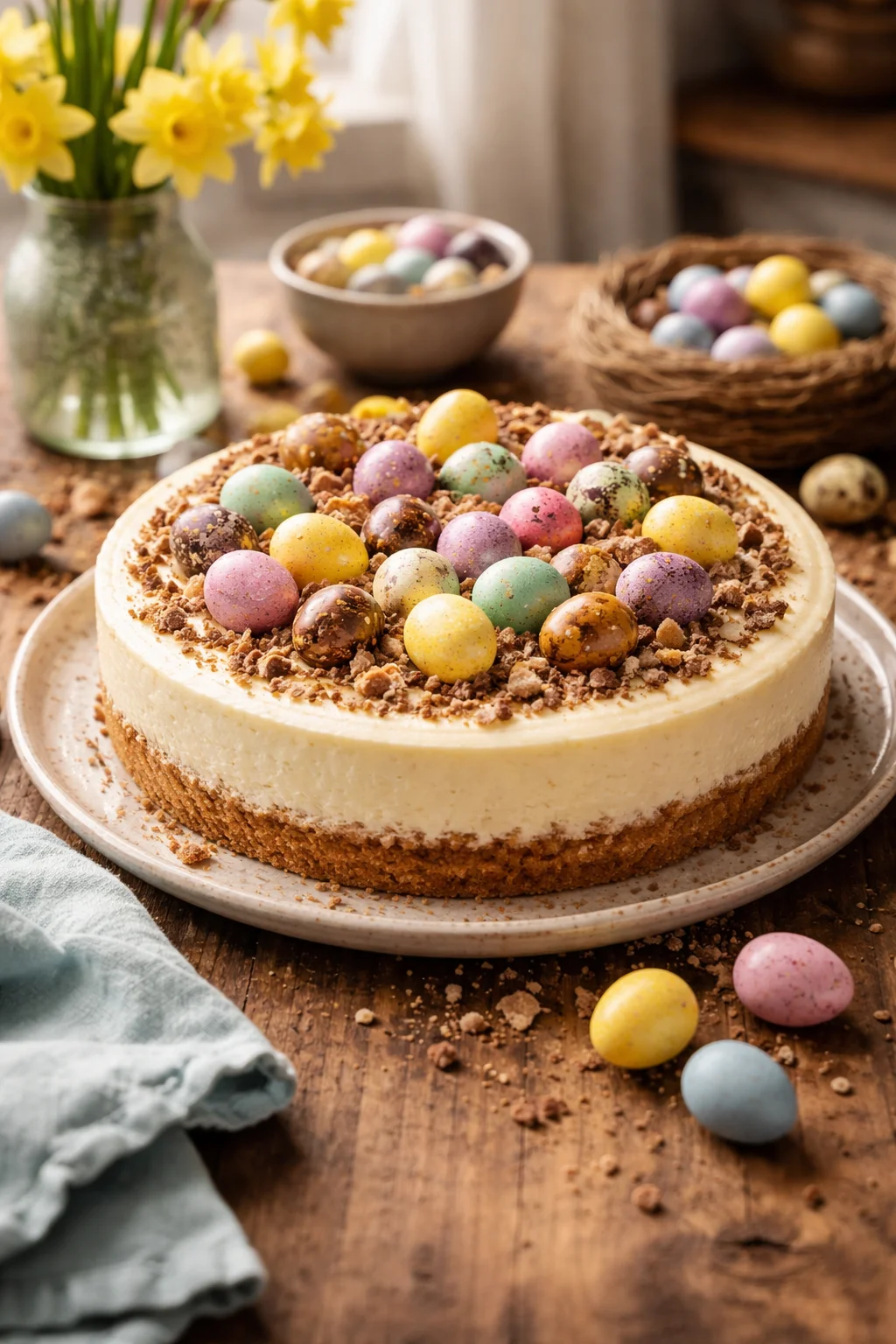 Easter Egg Cheesecake