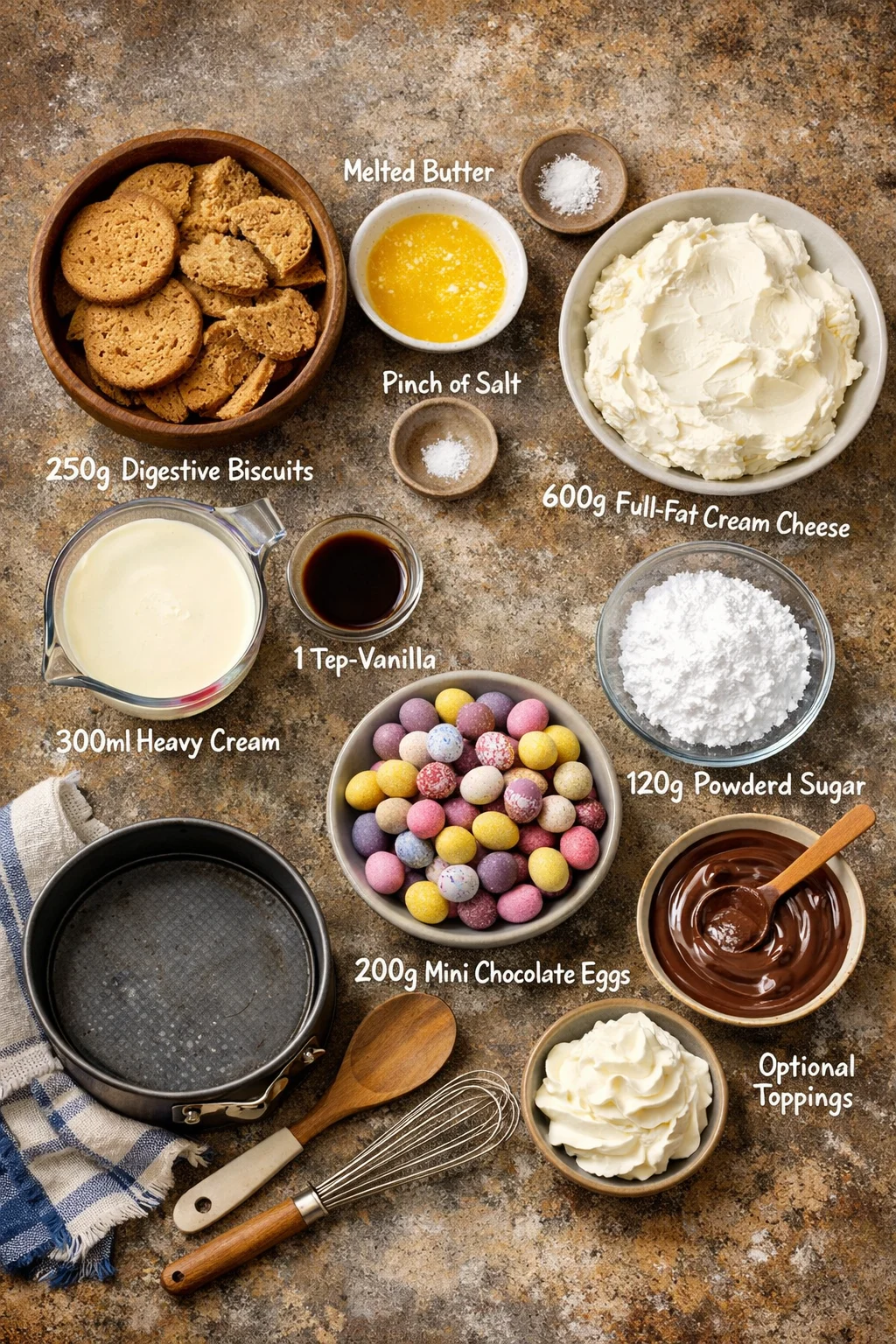 Easter Egg Cheesecake