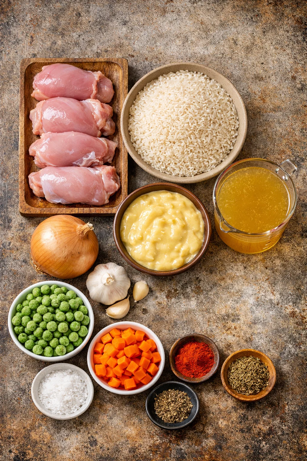 Easy One Pan Chicken & Rice Casserole