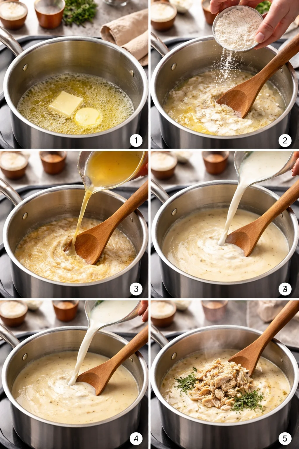 Homemade Condensed Cream of Chicken Soup Recipe