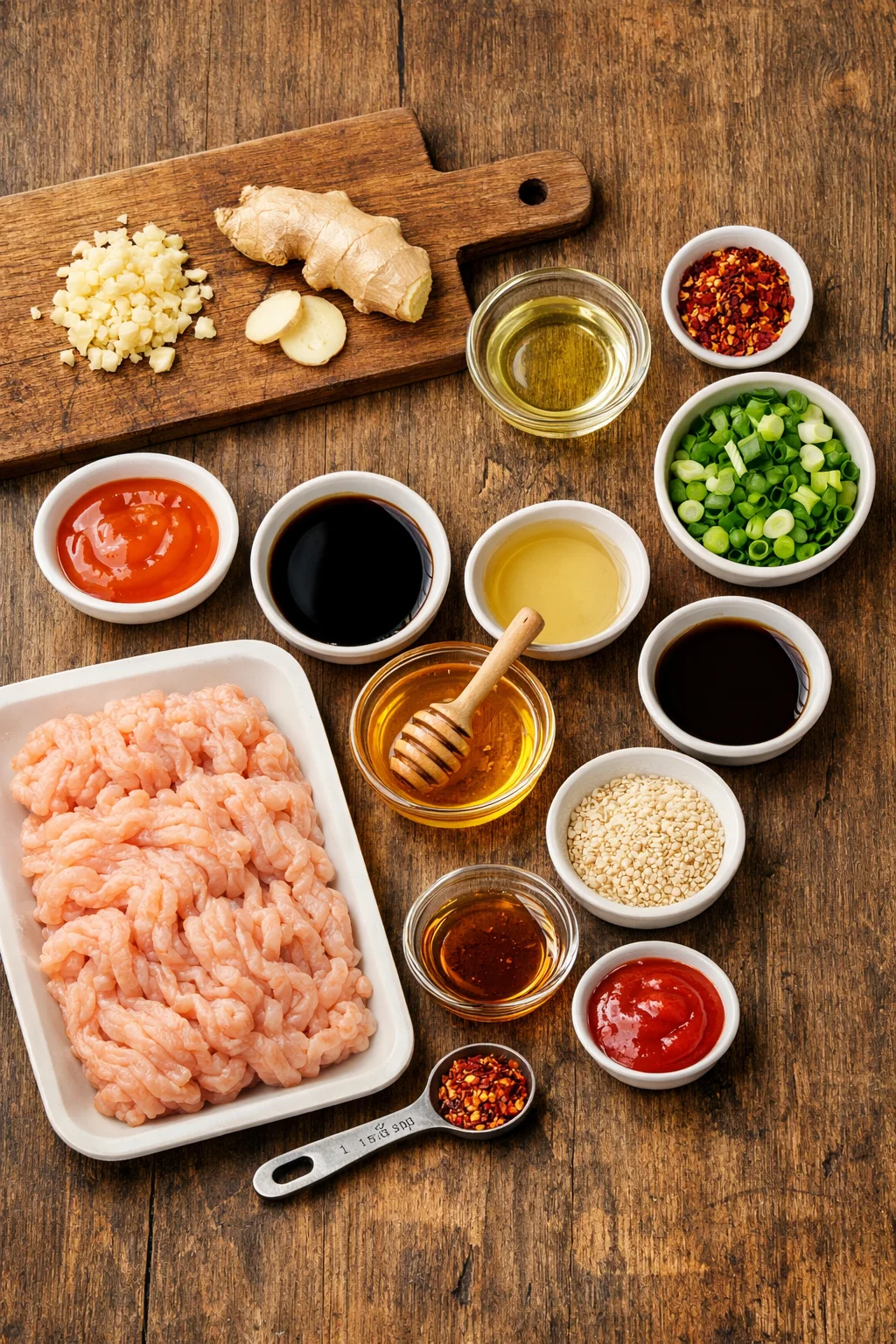 Sesame Ground Chicken